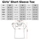thumbnail image 4 of Camiseta Disney Sister Goals para niñas, azul tahití, talla XS, 4 of 4