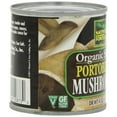 Organic Portobello Mushroom Slices Canned Mushrooms, Low Calories