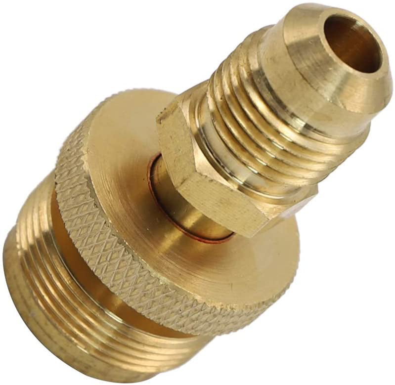 3 Pack Brass Propane Adapter Set With 4pc Propane Tank Cap Steak Gas Grill Parts 