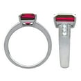 thumbnail image 2 of Star K� Classic Octagon Emerald Cut 9x7 Ring With Created Ruby, 2 of 9