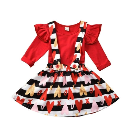 

KI-8jcuD Baby Dresses 6-9 Months Baby Toddler Skirts Tops+Hearts Suspender Ruffles Girls Outfits Valentine S Day Girls Outfits&Set New Born Clothes For Girls Your Driver Has Arrived Girls Size 4 Clo