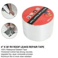 thumbnail image 2 of 4" x 30' RV Sealant Tape UV Waterproof Roof Leaks Repair Tape Seal Sticky Silver, 2 of 10