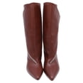 thumbnail image 2 of Pre-Owned Givenchy Zip-Detail 80 Ankle Boots in Brown Leather, 2 of 2