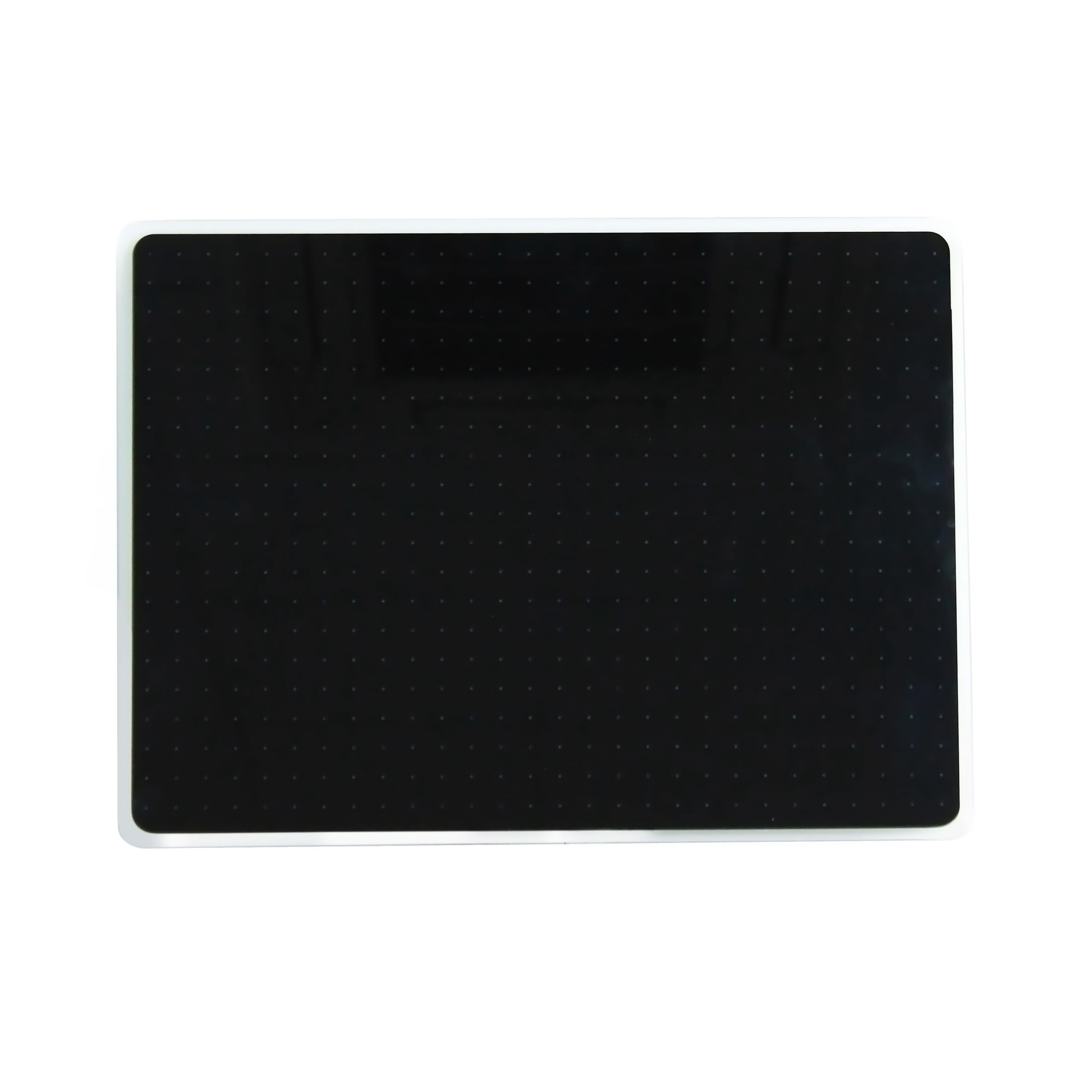 Viztex® Glacier Black Multi-Purpose Grid Glass Dry Erase Board 24" x 36"
