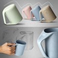 thumbnail image 3 of 4pcs Eco Friendly Wheat Straw Biodegradable Plastic Cup Mug, 3 of 5