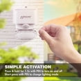 thumbnail image 3 of Wagan Tech 2000 Lumen Solar Wall Light-White, 3 of 8