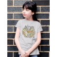 thumbnail image 2 of Superhero Fun Starry-Eyed Trendy Graphic Symbol T-shirt, 2 of 4