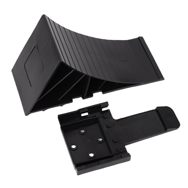 Black Wheel Chocks, Tire Chocks Reliable Performance Versatile for Boat Trailers RV Truck