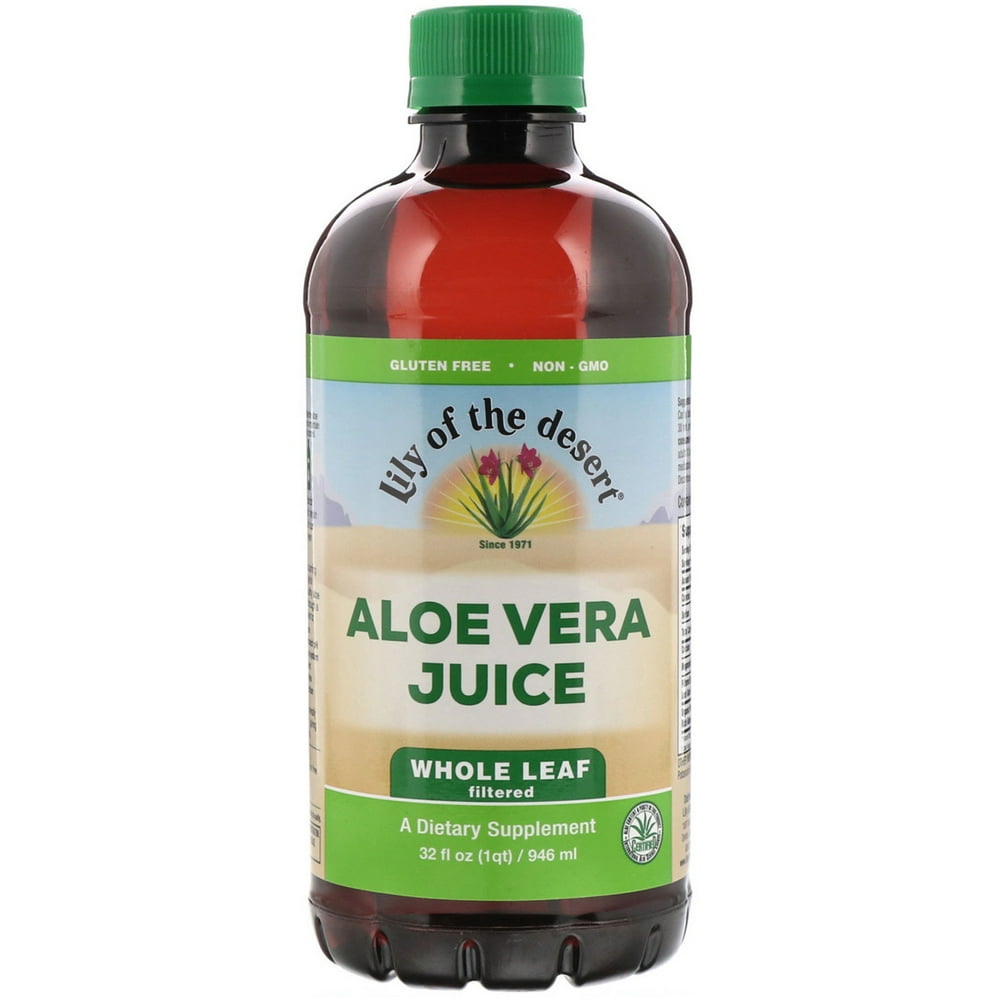Lily of the Desert Aloe Vera Juice, Whole Leaf Filtered, 32 fl oz (946 ml)
