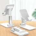 thumbnail image 2 of Desk Mobile Phone Holder Stand For IPhone IPad Xiaomi Adjustable Desktop Tablet Holder Universal Table Cell Phone Stand, 2 of 8