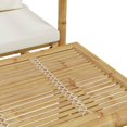 thumbnail image 5 of vidaXL 2 Piece Garden Sofa Set with Cushions Bamboo, 5 of 5
