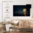 thumbnail image 5 of Elephant Stock Harvest Moon Wall Art - Horizontal Canvas Wall Art - Living Room Wall Decor - Astronomy & Space Canvas - Black And Teal Decor - 45" x 30", 5 of 8