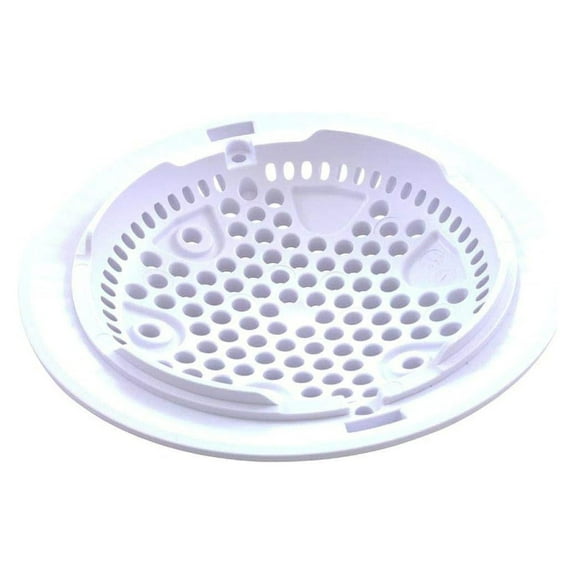 WGX1048E 8-Inch White Cover Replacement for Suction and Dual Suction Outlet