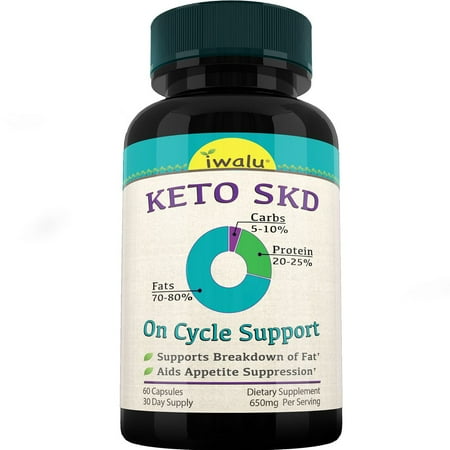 Keto SKD | Standard Ketogenic Diet Formula Advanced Weight Loss Pills - Ketogenic Metabolism Support | Premium Diet Pills Support Your Body-Composition Goals | 60 Capsules | NSF Certified - iwalu USA