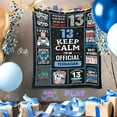 thumbnail image 4 of 18th Birthday Gifts for Boy, 18 Year Old Boy Birthday Gifts, Gifts for Boy Turning 18, 18 Birthday Gift Ideas Throw Blanket 60 x 50 Inch, Gifts for 18 Year Old Male, 18 Birthday Decorations for Men, 4 of 6