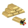 thumbnail image 1 of Beistle - 57495 - Lingots d'Or Faveur Boîtes-Pack de 12, 1 of 6