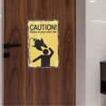 thumbnail image 2 of Warning Caution Sign Danger Sign Caution Safety Sign Warning Sign Metal Safety Sign, 2 of 6