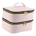 thumbnail image 2 of Nail Polish Carrying Case for Nail Polish and Manicure Set Nail Lamp Perfume Pink, 2 of 7