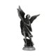 thumbnail image 5 of Figura de ángel San Miguel, escultura de ángel de batalla, adorno de escritorio para gabinete Gris, 5 of 9
