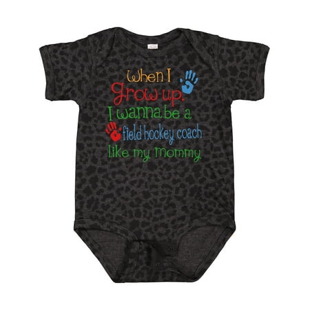 

Inktastic Field Hockey Coach Like Mommy Gift Baby Boy or Baby Girl Bodysuit