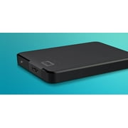 Western Digital 1TB WD Elements Portable USB 3.2 Gen 1, Compatible with PC, Mac, PS4 & Xbox, External Hard Drive HDD - WDBUZG0010BBK-WESN