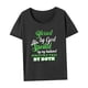 thumbnail image 4 of Camiseta de mujer Ropa deportiva de verano Camisa de cuello redondo simple para acampar Playa Trabajo S, 4 of 7