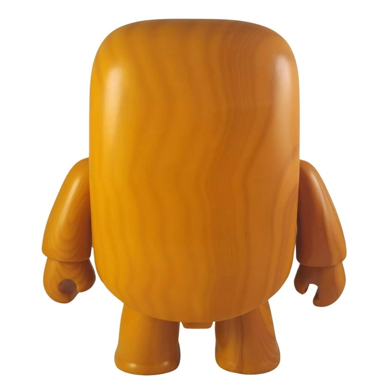 Domo Deluxe Qee 7" Wood Grain Figure - Walmart.com