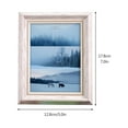 thumbnail image 3 of MesaSe 4x6 Picture Frame Black Wood Displays 3.5x5 Photo Frame with Mat or 4x6 Inch Without Matted Shatter-Resistant Glass Table Top Display and Wall Mounting Photo Frame, 3 of 19