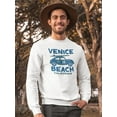 thumbnail image 2 of Hot Spot Venice Beach Sweatshirt Men -Image by Shutterstock, Male 4X-Large, 2 of 4