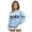 B#01-Light Blue, variant on OYXSER Girls Off The Shoulder Tops Sweatshirts for Girls Tween Clothes, 3-14 Years