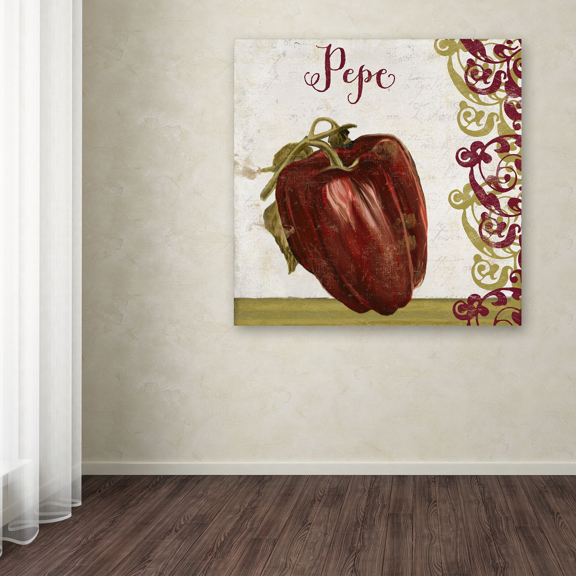 Trademark Fine Art "Cucina Italiana Vii" Canvas Art by Color Bakery
