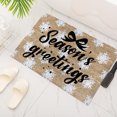 thumbnail image 3 of Dsscvnef Christmas Welcome Mats for Front Door, Funny Door Mats Outside Soft Small Rug Blanket under 15, 3 of 5