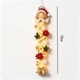 thumbnail image 2 of Glowing Christmas Door Hanger,Indoor Outdoor Vertical Holiday Decorations for Front Door Porch Window Wall and Mantel, 2 of 5