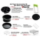 thumbnail image 4 of Juego de Freidora de Aire Profesional de 8 Piezas, Accesorios para Chips, Cesta para Hornear, Sartén para Pizza, Utensilios de Cocina para El Hogar, U Baoblaze sartén de aire de cocina, 4 of 6