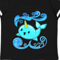 thumbnail image 4 of Inktastic Cute and Playful Narwhal Boys or Girls Toddler T-Shirt, 4 of 5