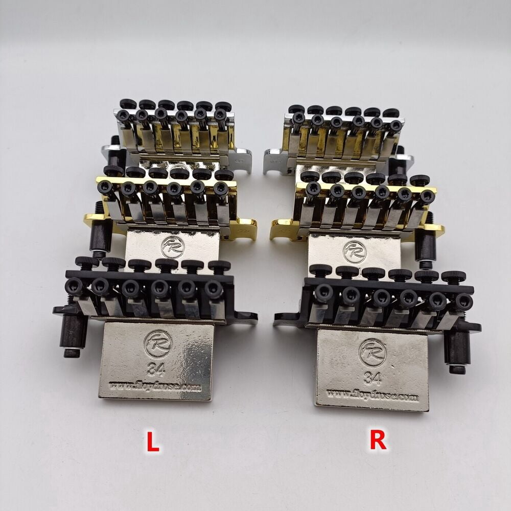 Guitars Bridge Floyd Rose Special Tremolo System Bridge - Double Locking, Ideal for Right or Left-Handed Guitars