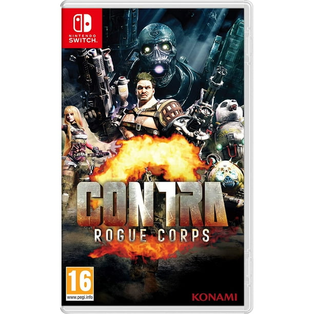CONTRA: ROGUE CORPS Para Nintendo Switch Konami Standard
