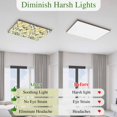 thumbnail image 6 of Fluorescent Light Covers 1 Pack 4x2 ft Flower Leaf Ceiling Light Covers Yellow Lemon Light Filters for Classroom, Office & Home, Drop Ceiling Light Covers, 6 of 8