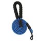 thumbnail image 1 of Correa para perros Nikou acolchada suave reflectante cuerda larga de nailon azul, 1 of 6
