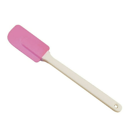 

Silicone Cream Spatula Batter Scraper Brush Mixing Shovel Heat Resistant Non-scratch Kitchen Baking Tools Pink
