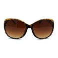 thumbnail image 2 of Womens Metal Hinge Diva Butterfly Designer Sunglasses Tortoise Brown, 2 of 4