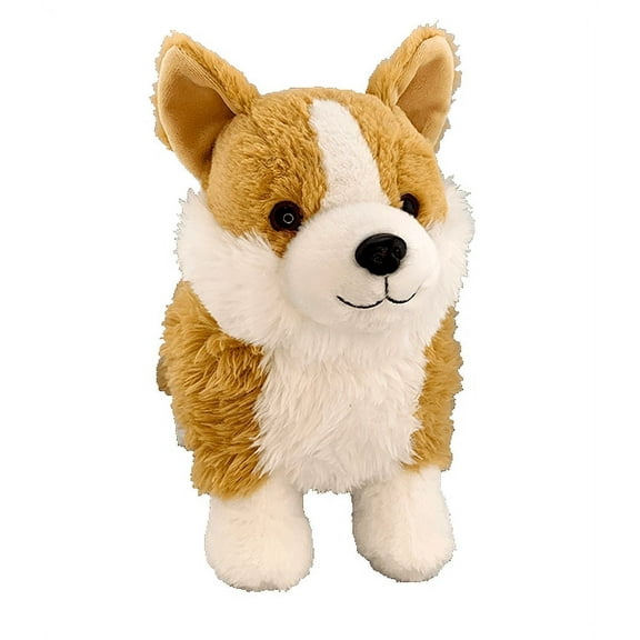 Nugget The Corgi Stuffed Animal 16" Soft Plush Dog Toy with Floppy Ears Cuddly Corgi Puppy Gift for Kids and Collectors