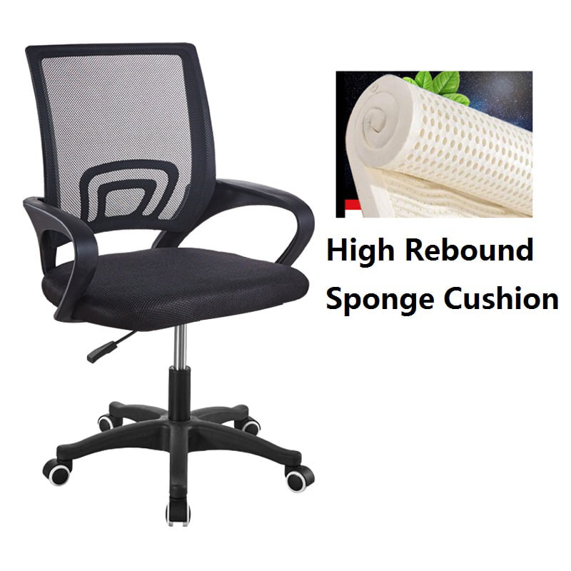 Details about   Mesh Office Chairs Ergonomic Desk Chair Computer Mid Back Task Chair with Wheels 