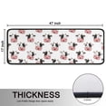 thumbnail image 5 of Kitchen Rugs Sets Of 2,White Cow Face Pattern Anti Fatigue Kitchen Mat Rugs Non Slip Washable,Decorative Kitchen Floor Mats for Kitchen,Sink,Laundry,17"x47"+17"x47", 5 of 5