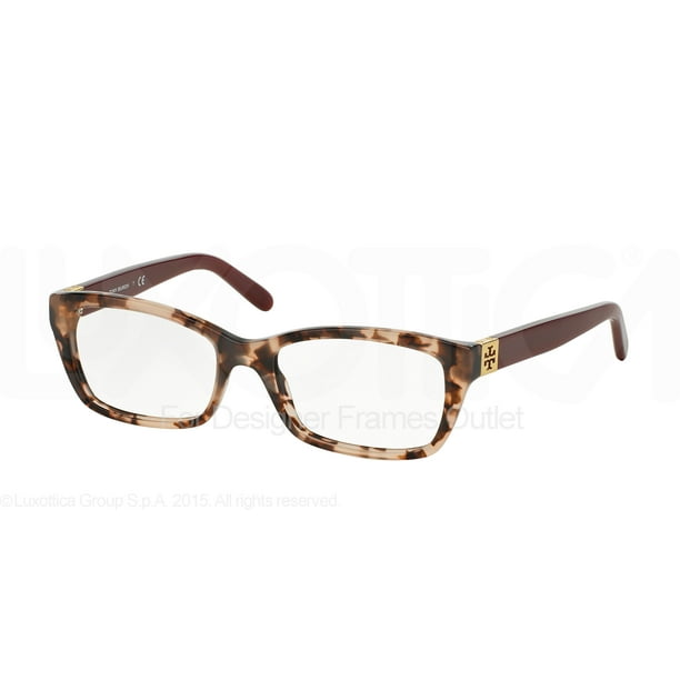 TORY BURCH Eyeglasses TY 2049 1363 Blush Tortoise Cabernet 53MM - TORY BURCH Eyeglasses TY 2049 1363 Blush Tortoise Cabernet 53MM -
