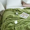 thumbnail image 3 of Cooling Blanket Summer Blanket Light Blanket Cold Blanket Cooling Summer Blanket Cooling Blanket Milk Fleece Lattice  Blanket Summer Cold Single Nap Blanket For Sofa Bed Office, 3 of 5
