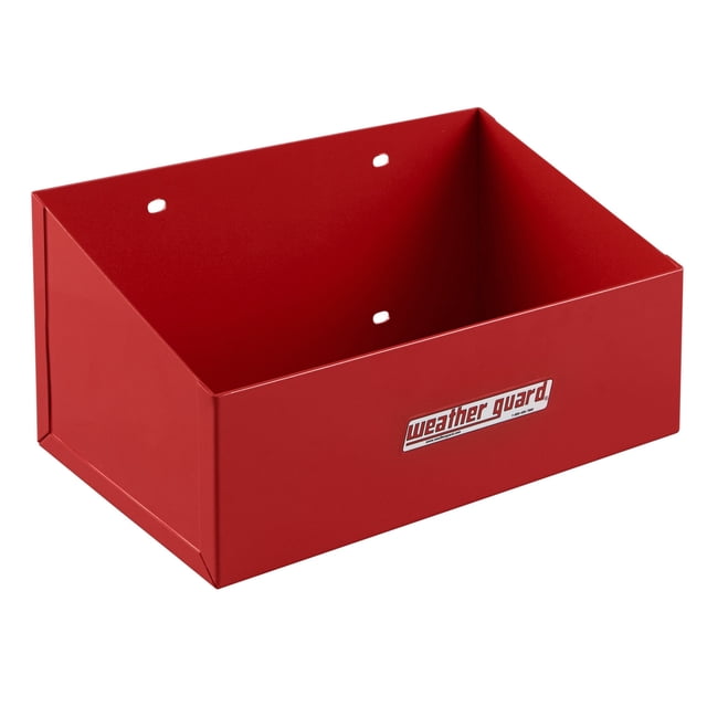 Weather Guard Système de Rangement pour Van Étagère Boîte 9884-7-01 Simple; Acier; Rouge