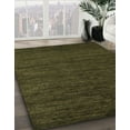 thumbnail image 2 of Ahgly Company Indoor Round Abstract Antique Bronze Green Abstract Area Rugs, 6' Round, 2 of 6