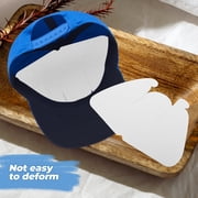 HEALEEP 25-Pack Baseball Cap Insert Liners for Hat Support, Inner Stand Shapers to Maintain Baseball Hat Shape