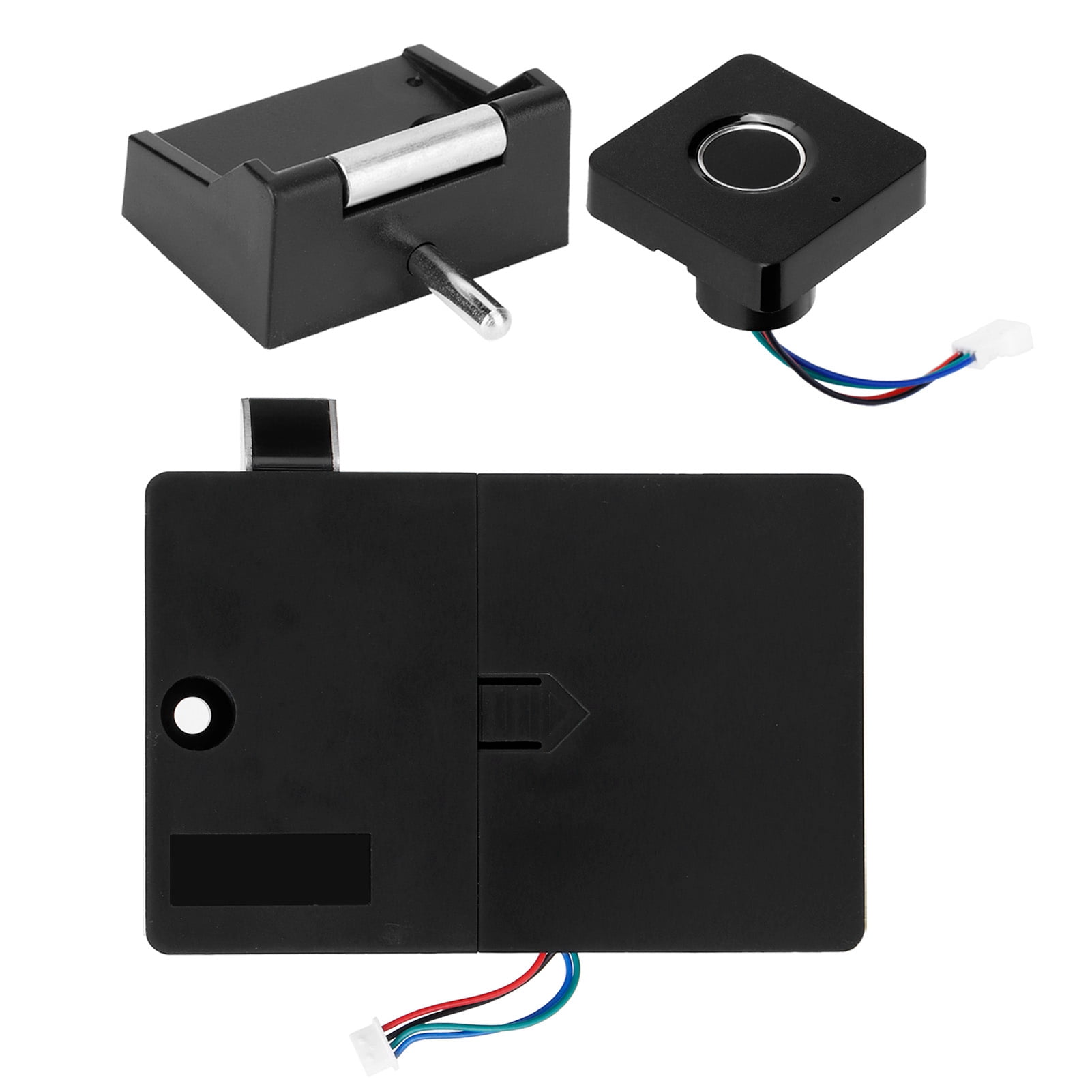 Suodoka Smart Fingerprint Drawer Lock, Keyless Biometric Cabinet Lock for Home Office Furniture (1.18x1.18x0.83 in / 3x3x2.1 cm)